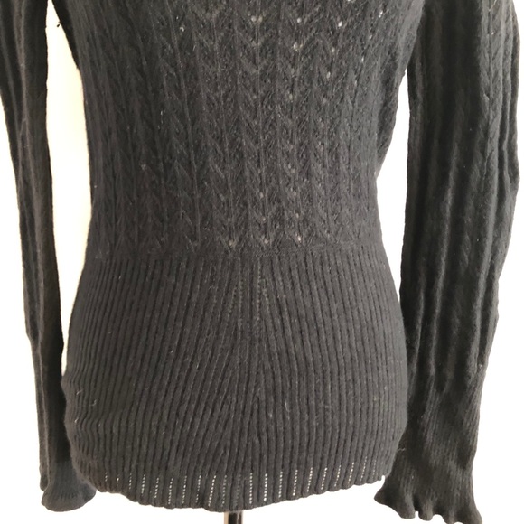 Women’s Express Pointelle Angora Sweater Medium - Picture 5 of 11